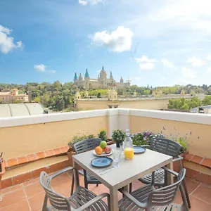 Rius - & Private Terrace Penthouse Next To The Fair Barcelona
